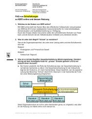 FAQ für Schulleitungen - IQES online