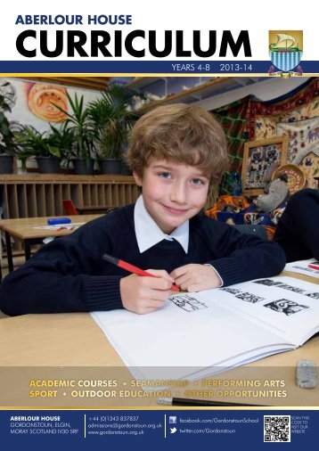 Junior School Curriculum Handbook - Gordonstoun