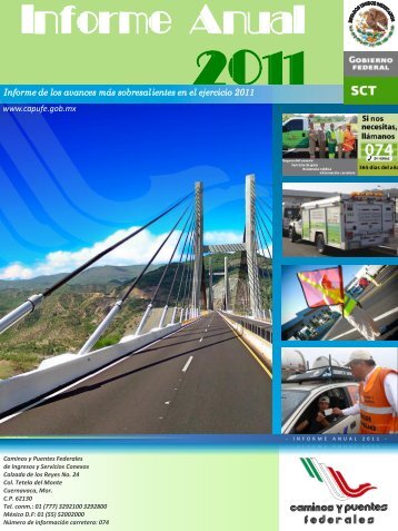 Informe Anual 2011 - Caminos y Puentes Federales