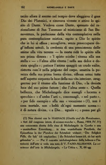 Michelangelo e Dante : e altri brevi saggi : Michelangelo poeta, La ...