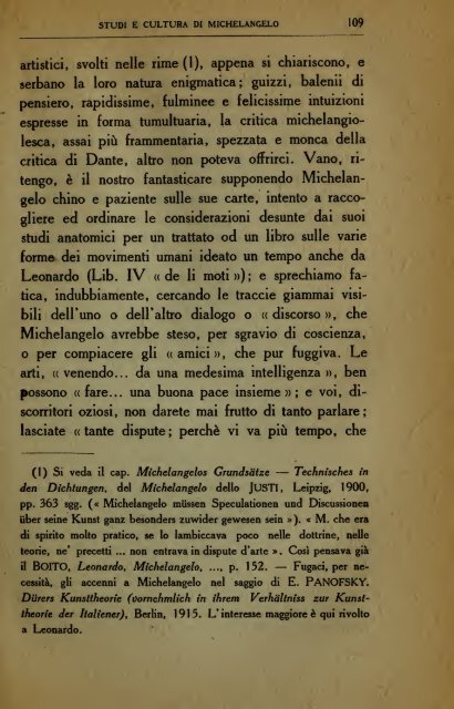 Michelangelo e Dante : e altri brevi saggi : Michelangelo poeta, La ...