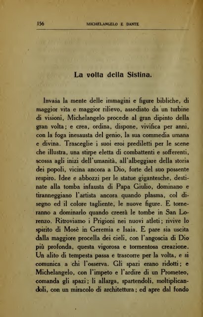 Michelangelo e Dante : e altri brevi saggi : Michelangelo poeta, La ...