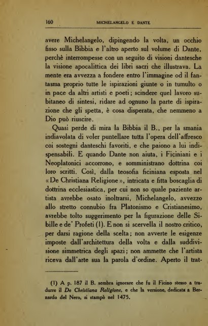 Michelangelo e Dante : e altri brevi saggi : Michelangelo poeta, La ...