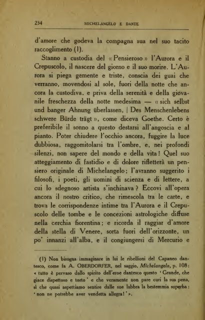 Michelangelo e Dante : e altri brevi saggi : Michelangelo poeta, La ...