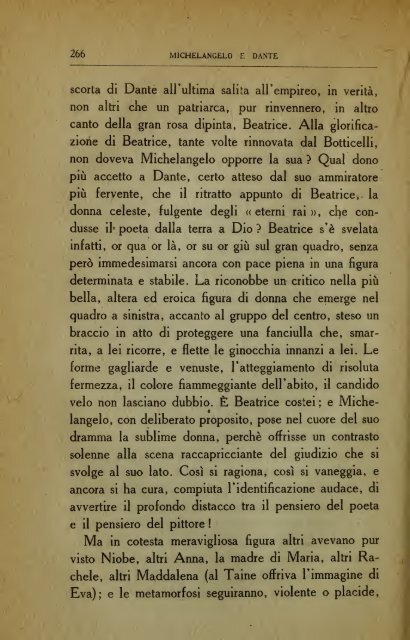 Michelangelo e Dante : e altri brevi saggi : Michelangelo poeta, La ...