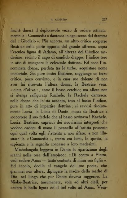 Michelangelo e Dante : e altri brevi saggi : Michelangelo poeta, La ...