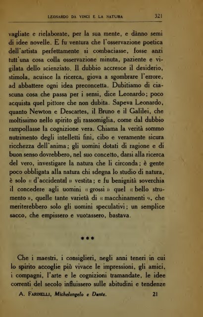 Michelangelo e Dante : e altri brevi saggi : Michelangelo poeta, La ...