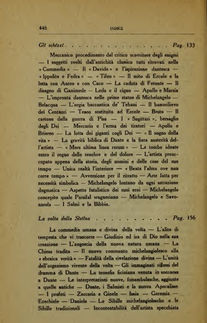 Michelangelo e Dante : e altri brevi saggi : Michelangelo poeta, La ...