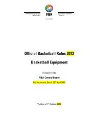 Official Basketball Rules 2012 Basketball Equipment