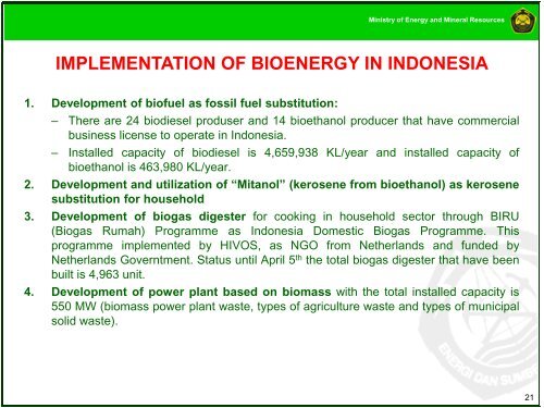 energy efficiency and renewable energy in indonesia