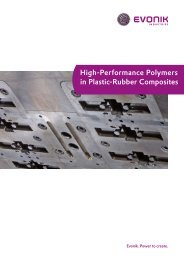 High-Performance Polymers in Plastic-Rubber ... - VESTAMID