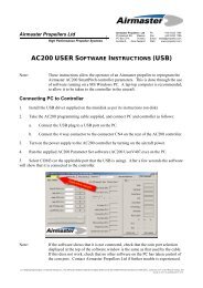 AC200 User Software Instuctions.pdf - Airmaster Propellers