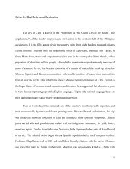 2012 Calendar Of Philippine Festivities - Philippine Retirement ...