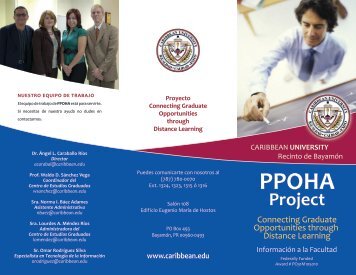 Project - Caribbean University