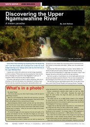 Discovering the Upper Ngamuwahine River - New Zealand Kayak ...