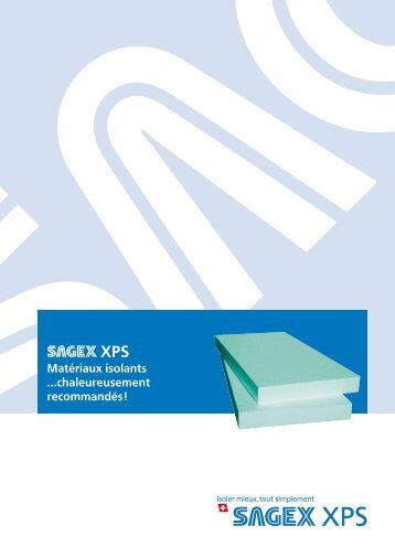 Brochure SAGEX XPS - Sager AG