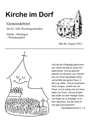 Kirche im Dorf - Pfarrverband Heiningen-Werlaburgdorf und Gielde