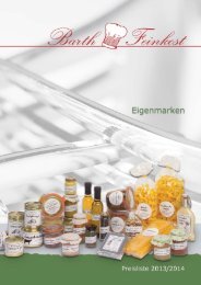 Eigenmarken - Barth Feinkost GmbH