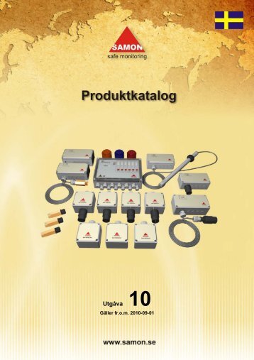 Produkt katalog 10 - Samon AB