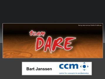 Presentatie Bart Janssen - Engineers Online