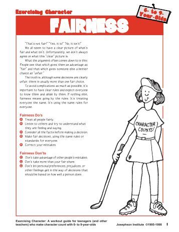 Six pillars of character essay
