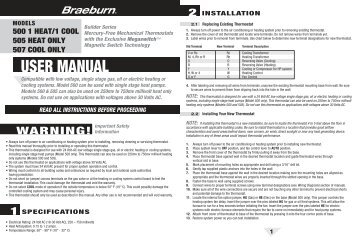 500 Series Manual.pdf - Braeburn Systems