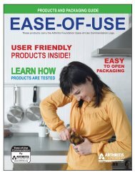 Ease-of-Use Products - Arthritis Foundation