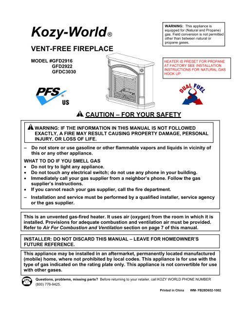 Propane Lp Natural Gas Ng Fireplace World Marketing Of