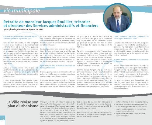 vie municipale - Ville de La Prairie