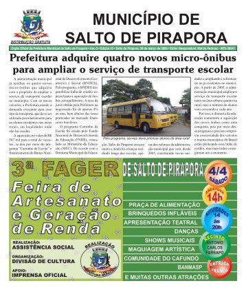 MUNICÃƒÂPIO DE SALTO DE PIRAPORA - Prefeitura Municipal de ...