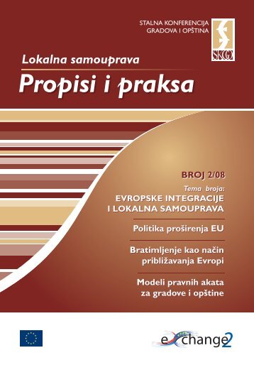 Lokalna samouprava â Propisi i praksa 2/08 - Stalna konferencija ...