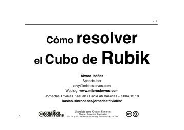 el Cubo de Rubik - Jocs.org