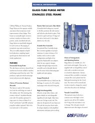 glass-tube purge meter stainless steel frame - Bsicontrols.net