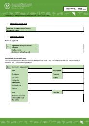 Outgoing Sponsorship Application Form - South East Natural ...