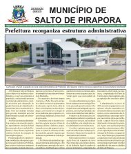 MUNICÃƒÂPIO DE SALTO DE PIRAPORA - Prefeitura Municipal de ...