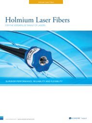 Holmium Laser Fibers - Lumenis Surgical