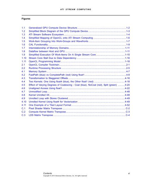 ATI Stream Computing OpenCL Programming Guide - CiteSeerX