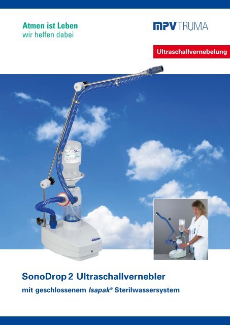SonoDrop 2 Ultraschallvernebler - MPV MEDICAL GmbH