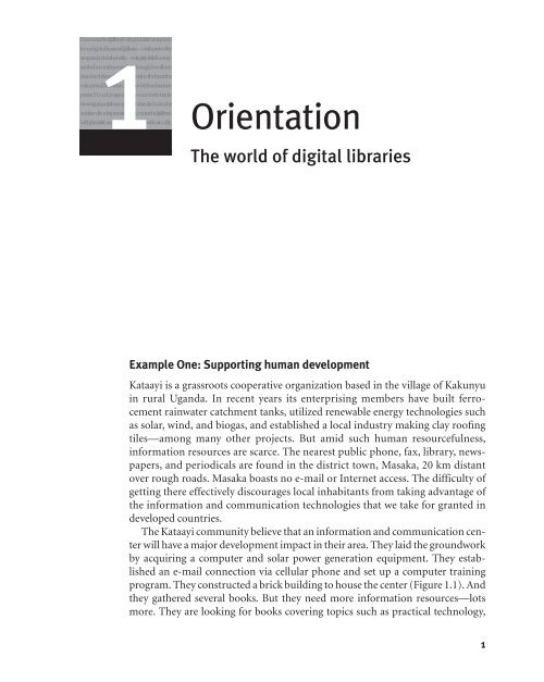 Chapter 1 New Zealand Digital Library