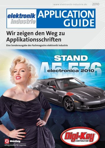 APPLICATION GUIDE - Elektronik Industrie