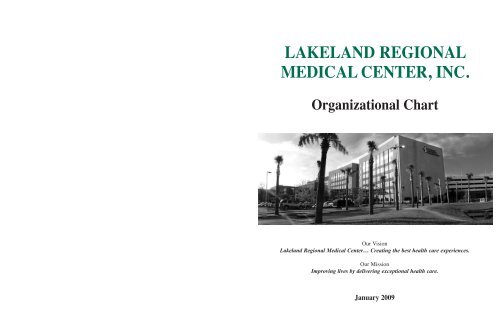 Medical Center Organizational Chart