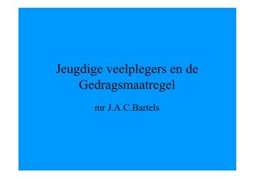 Jeugdige veelplegers en de Jeugdige veelplegers en ... - swphost.com