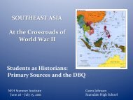 M16-Students as Historians-Primary Sources and the DBQ