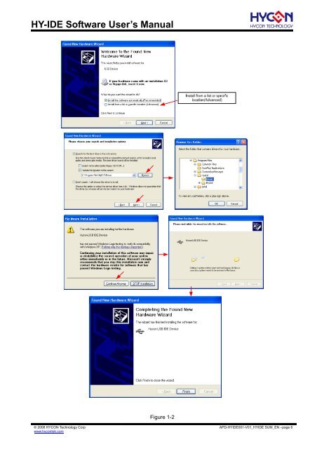 HY-IDE Software User's Manual