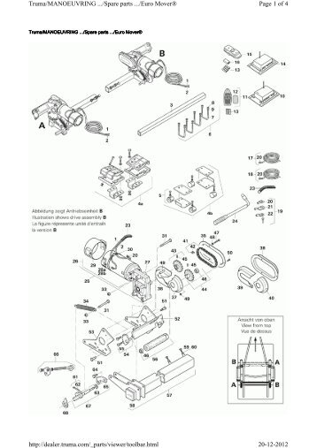 Page 1 of 4 Truma/MANOEUVRING .../Spare parts .../Euro Mover ...