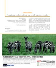 Fraccionamiento proteico por electroforesis capilar - Revista ...