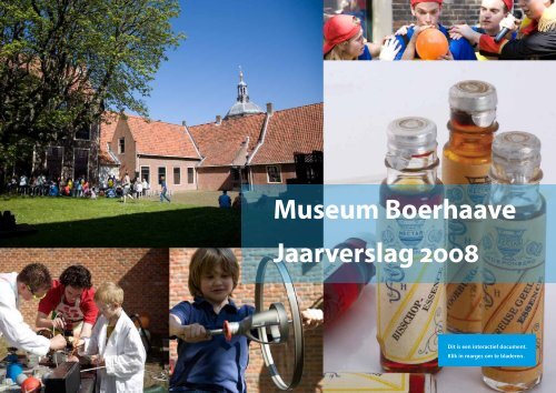 Jaarverslag 2008 - Museum Boerhaave