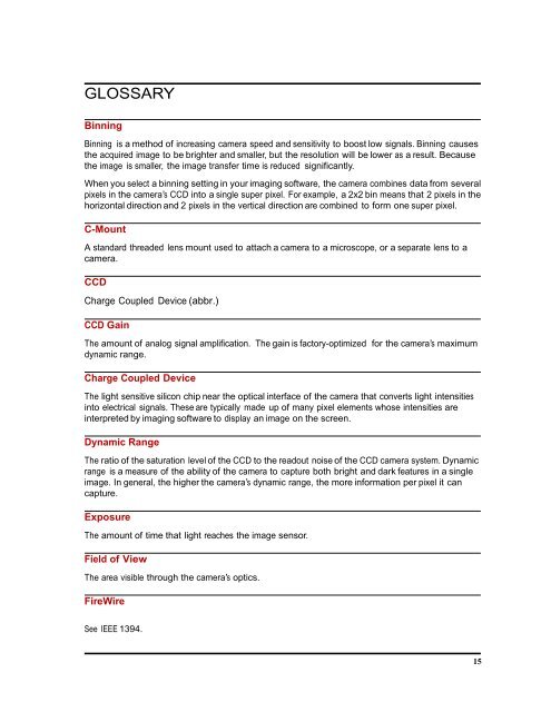 Rolera EM-C 2 User Manual - QImaging