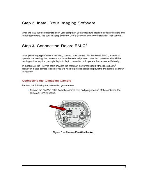 Rolera EM-C 2 User Manual - QImaging