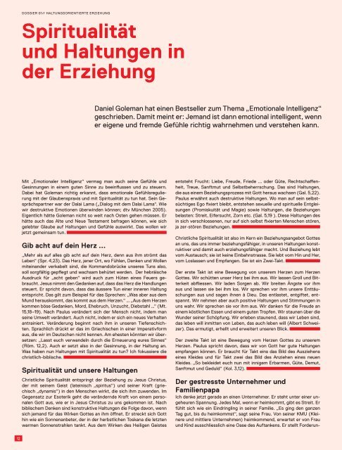 magazin für lebensaspekte und glauben 0213 - Stiftung Gott hilft